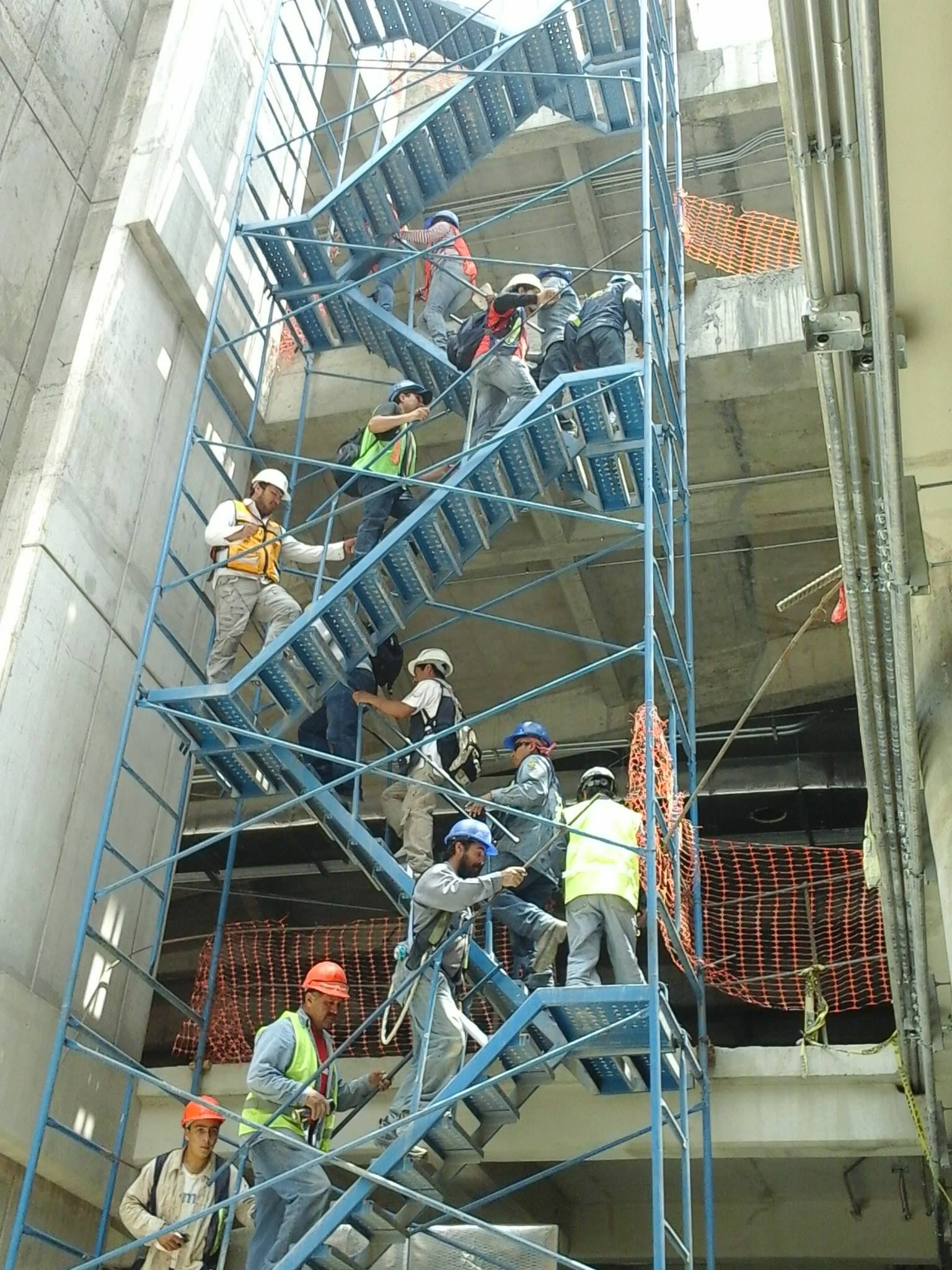 Rescate en estructura y trabajo en altura